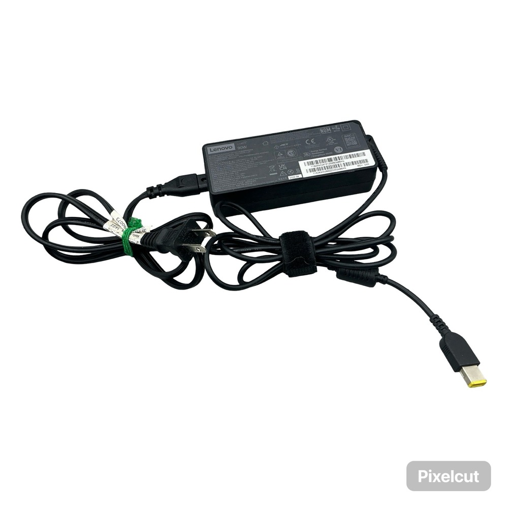 Lenovo 90W AC Adapter ADLX90NLC2A 20V 4.5A Slim Tip Power Supply Charger